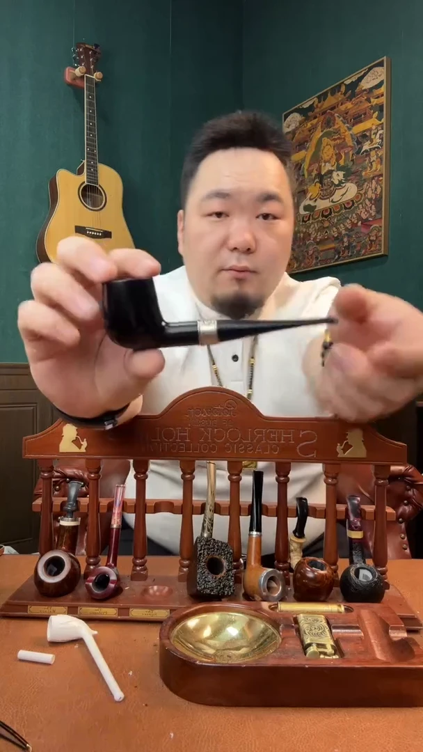 石楠木木雕款意大利进口石楠木烟斗