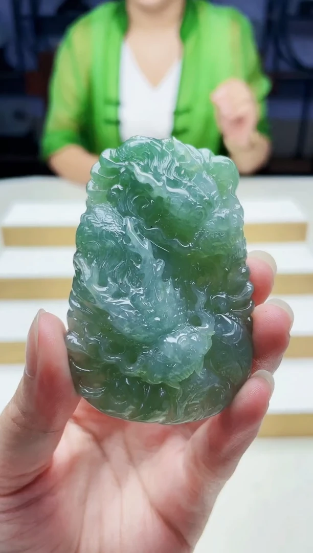 未镶嵌定制翡翠毛货09160111