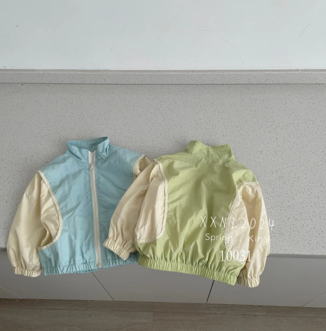 男童立领外套春秋新款宝宝帅气宽松潮流上衣休闲百搭衣服10031