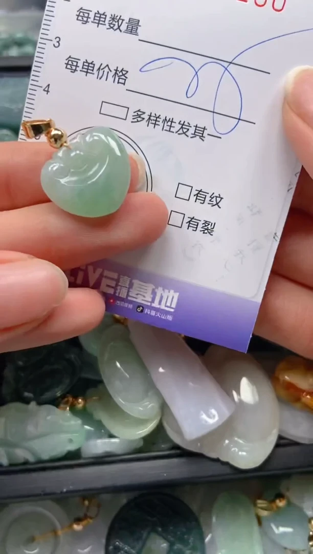 【闪购商品】翡翠颈饰未镶嵌闪购0126100