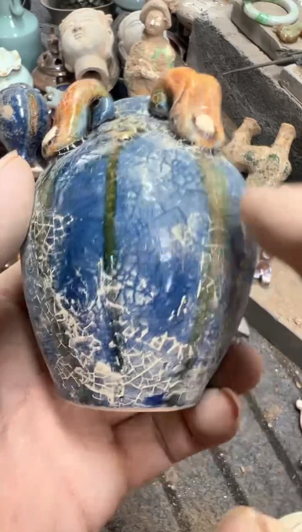 瓷片陶瓷颜色随机发货