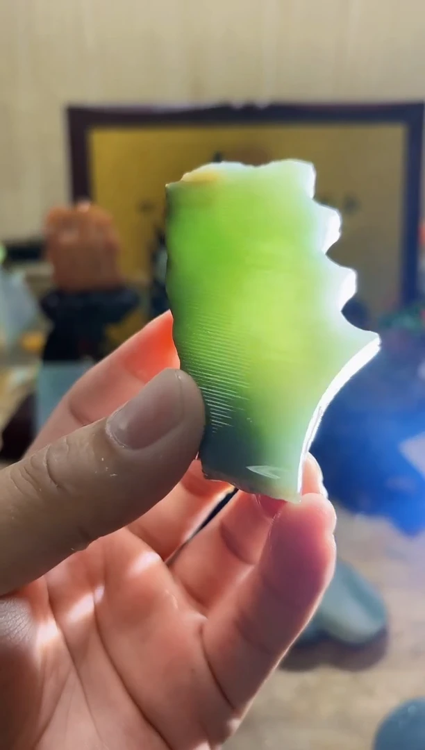 颈饰未镶嵌翡翠A货常星4942