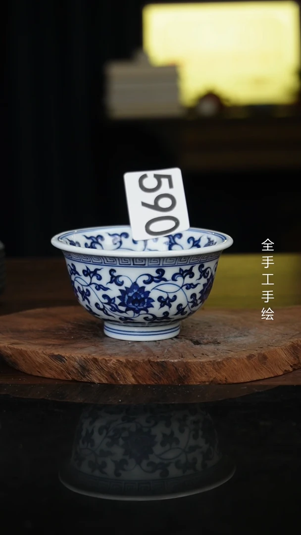 杯景德镇手工手绘陶瓷