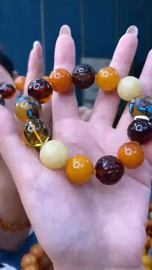 裸石琥珀未镶嵌12/27多样性发其一33