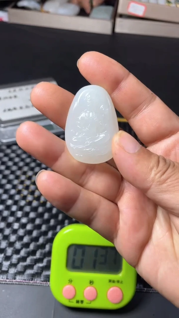 和田玉未镶嵌颈饰和田玉