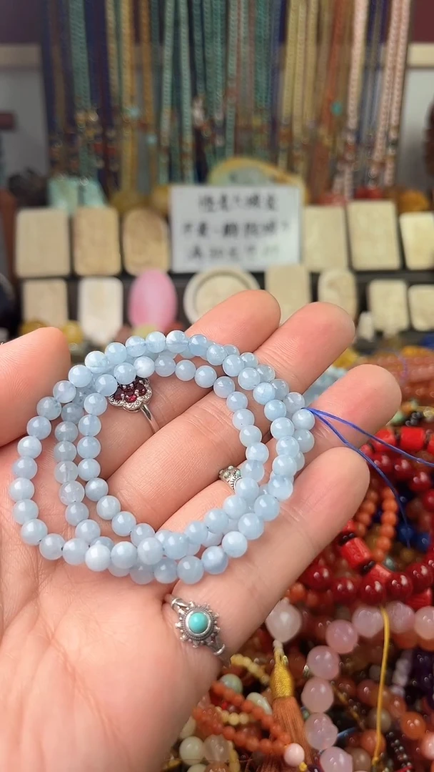 【闪购商品】海蓝宝石手链未镶嵌（一物一件）5108