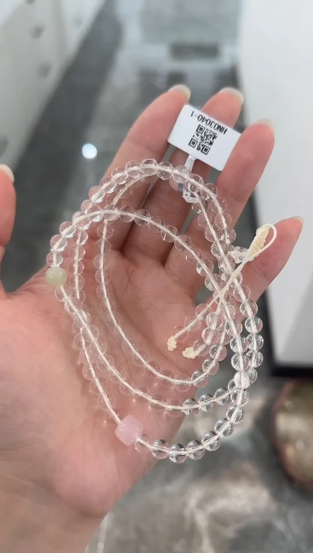 水晶手串未镶嵌手串