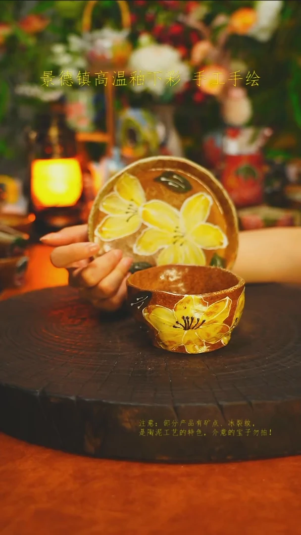 白沙素简陶瓷手作510