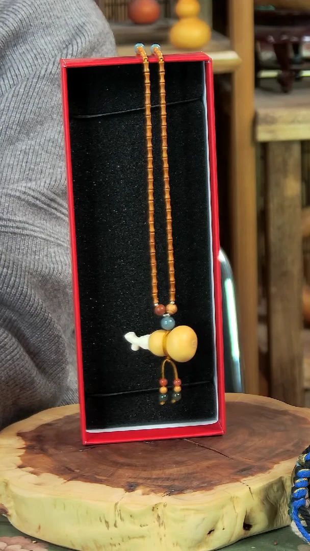 古艺高师傅葫芦脖挂 编号190