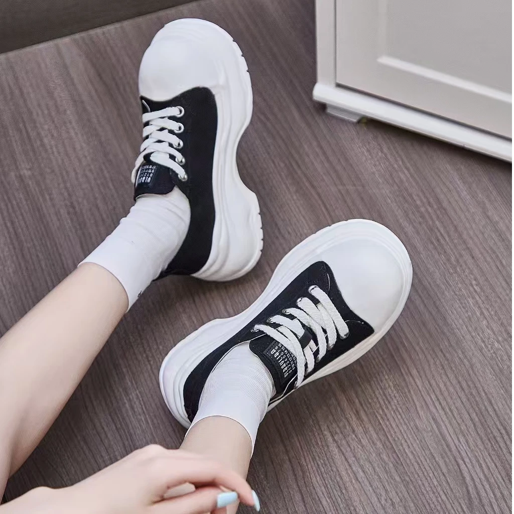 休闲小白鞋厚底增高时尚休闲鞋时尚休闲鞋运动鞋夏季68506