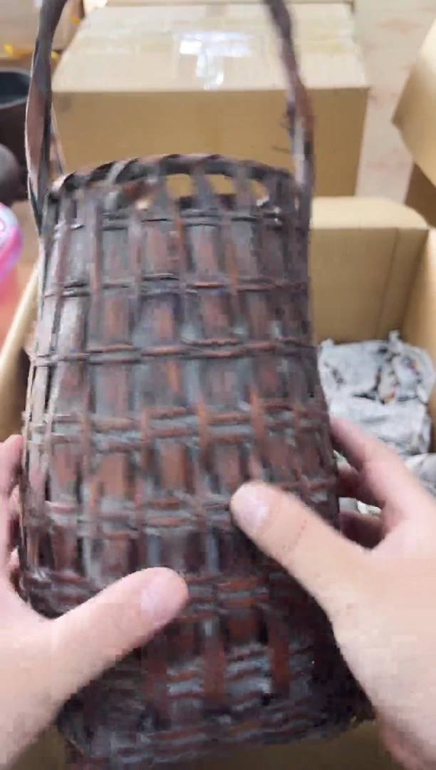 竹编竹如图所示 阁集工艺品