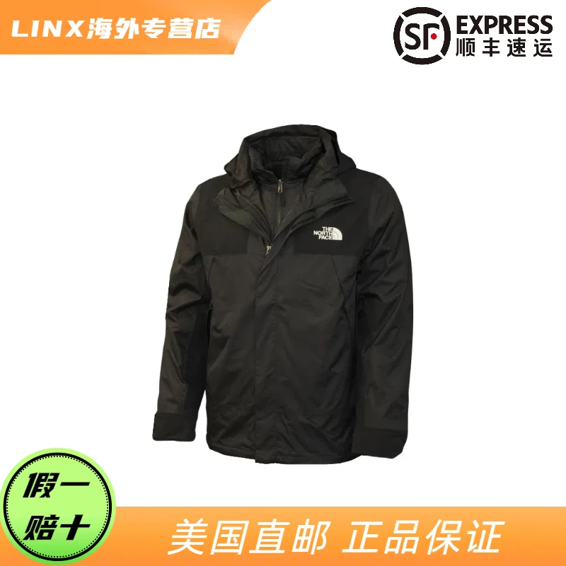 THE NORTH FACE/北面 × Bandon Triclimate三合一羽绒内胆冲锋衣