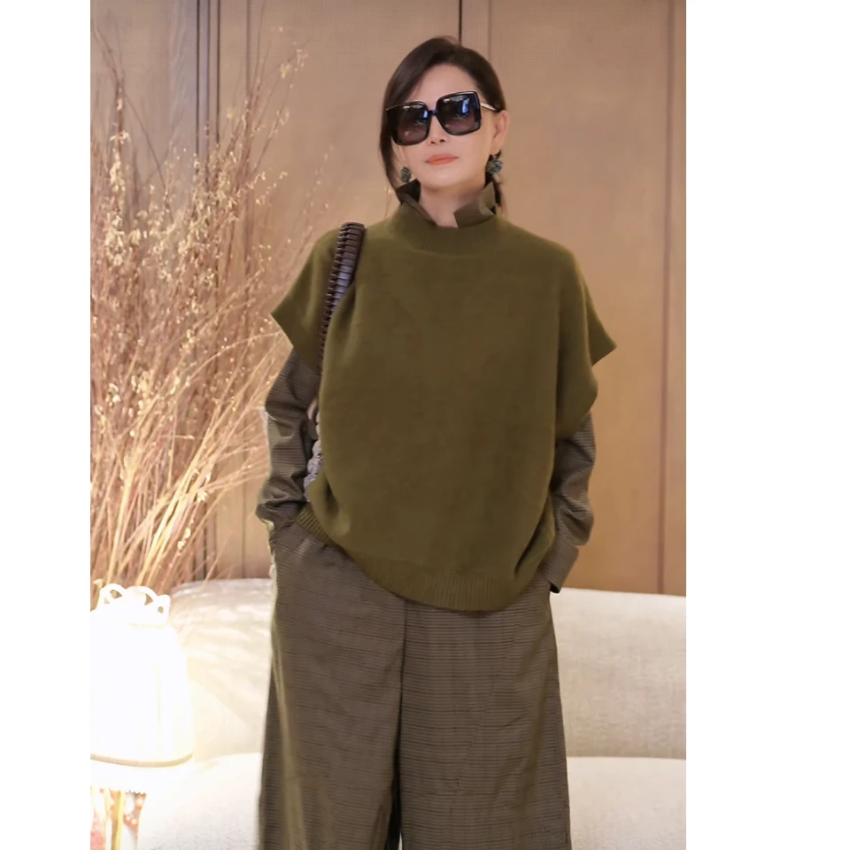 璇之恋·王璇雪国格调马甲背心