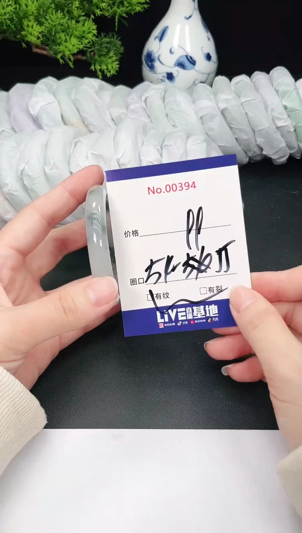 未镶嵌手镯翡翠394