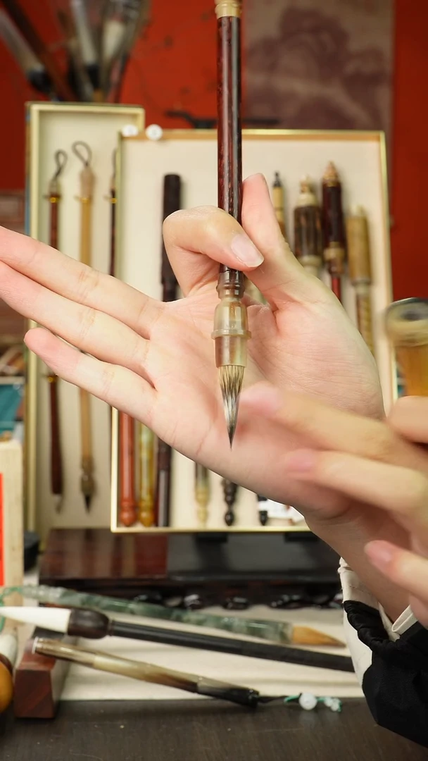 孤品高货毛笔链接