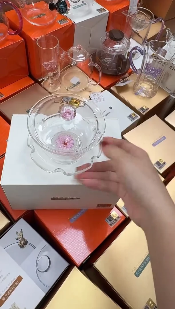 @@禾器棠韵咏莲盖碗