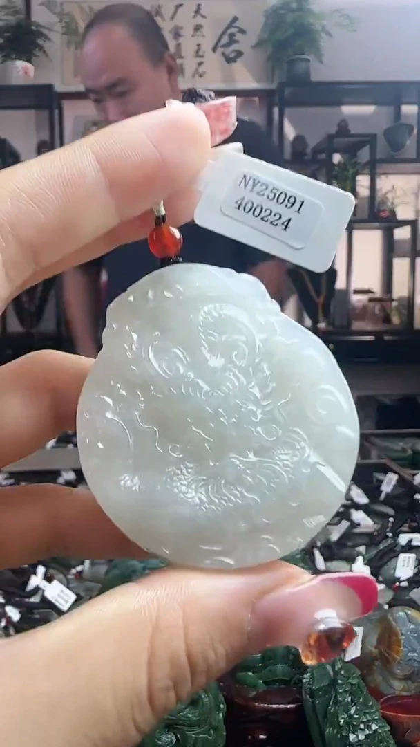 颈饰未镶嵌和田玉0224