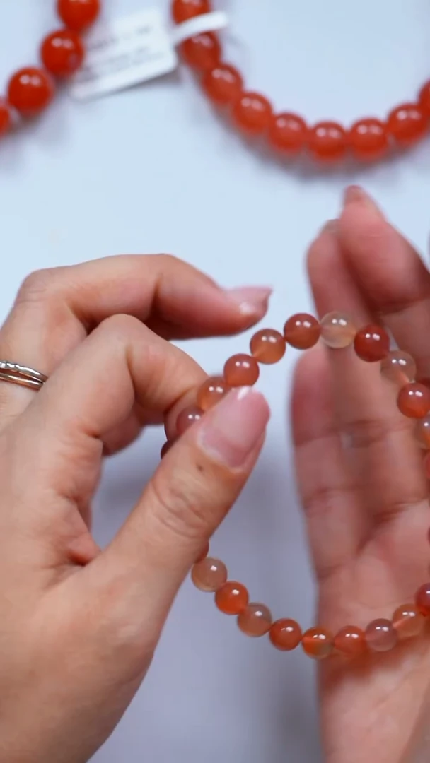 未镶嵌南红玛瑙挂件LNH251016-09 7.8MM