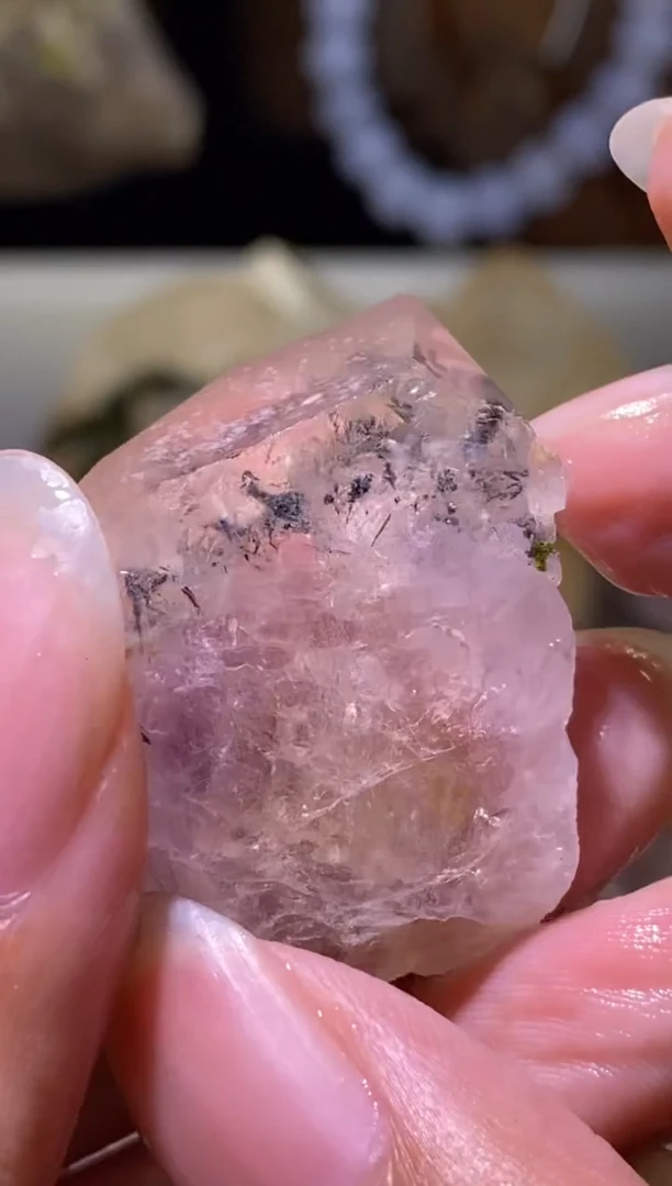未镶嵌珠宝半成品水晶34号 超七花园水晶