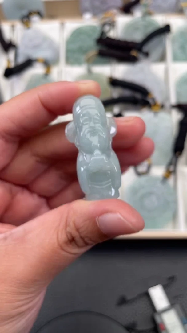 颈饰未镶嵌翡翠天然缅甸翡翠A货538