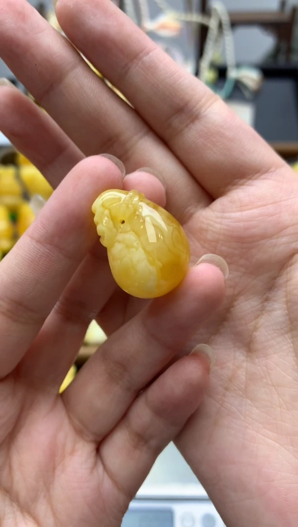 未镶嵌琥珀珠宝奇石067琥珀蜜蜡微瑕品