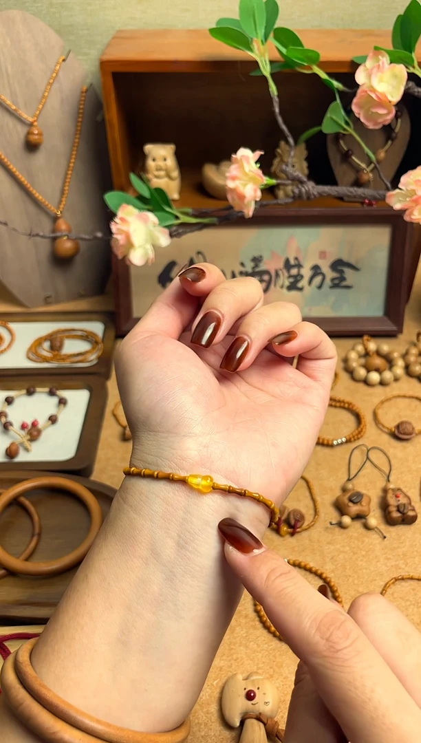 桃核竹节黄葫芦   一物一拍