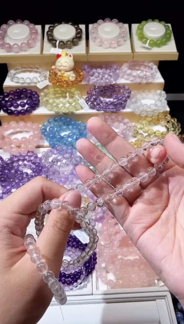 水晶手链未镶嵌白阿赛