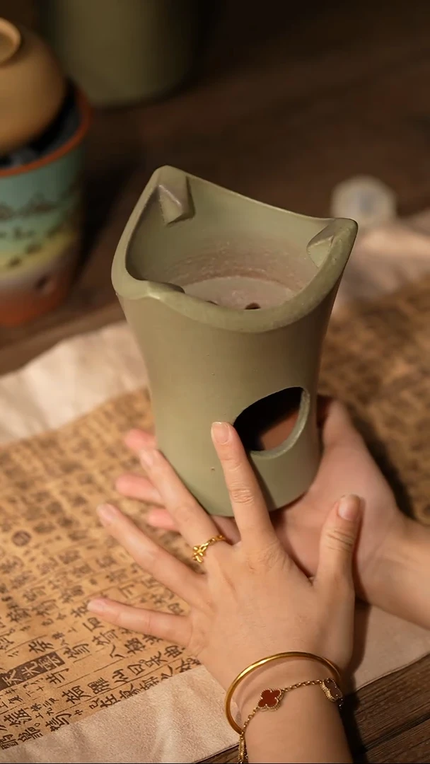 017小蛮腰松烟绿炭炉