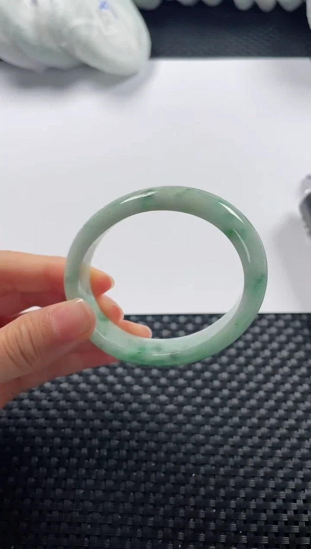 未镶嵌手镯翡翠5322 54+