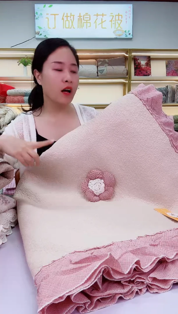 棉高品质全棉床盖