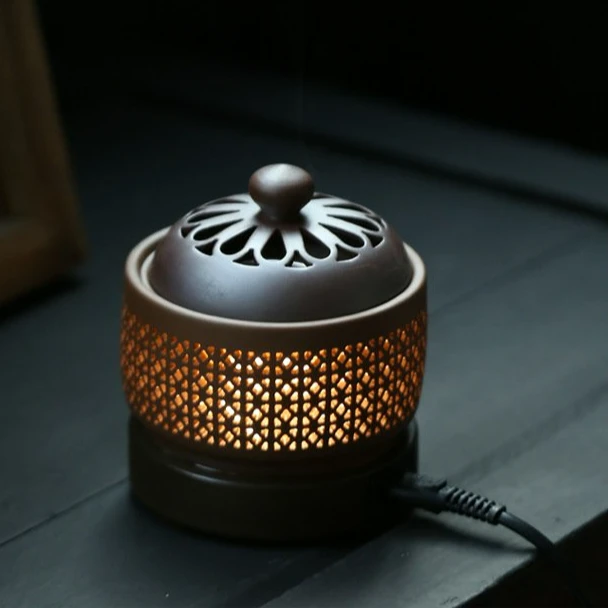 电熏香炉可定时加温小夜灯电熏炉