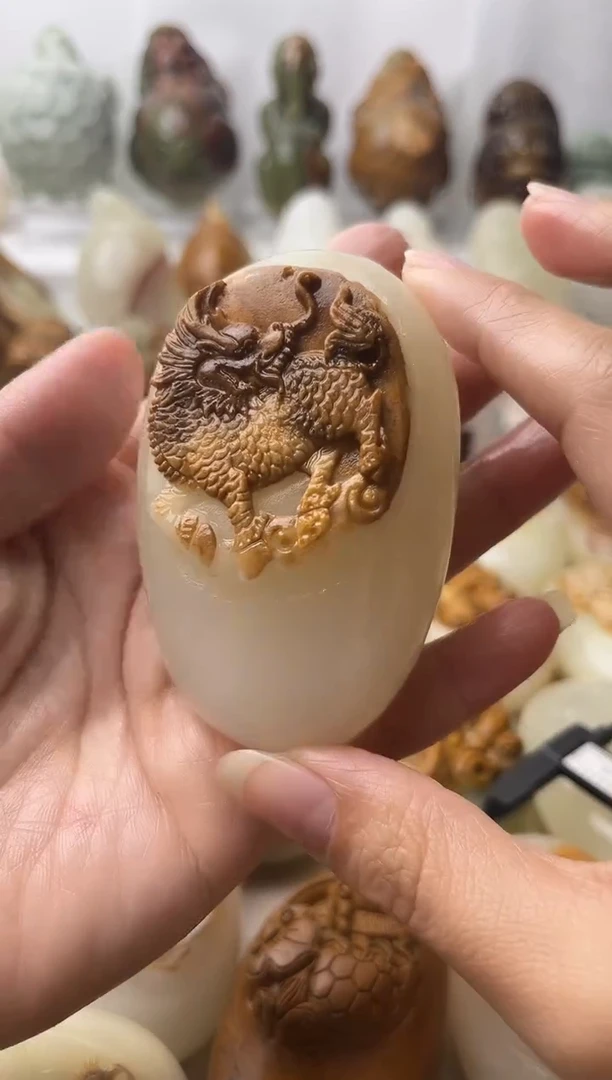 石材方解石棉纹正常不退换麒麟