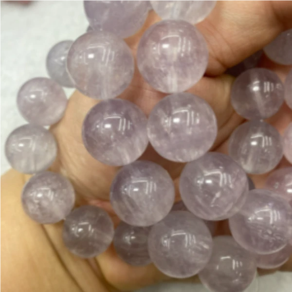 天然粉紫兔毛ys单颗DIY饰品配件多样性发其一