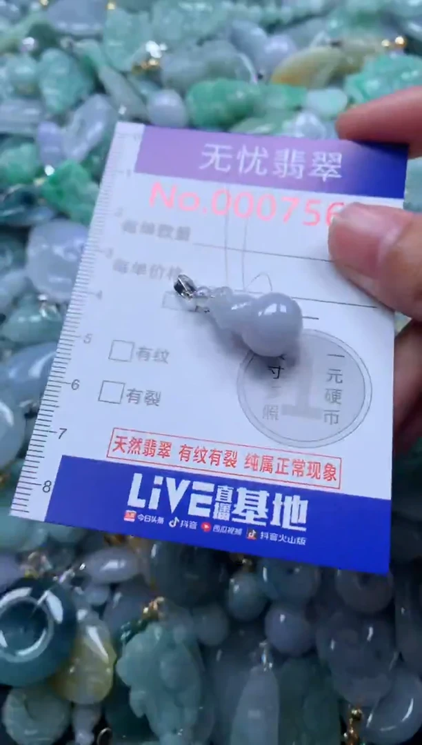 颈饰未镶嵌翡翠7565