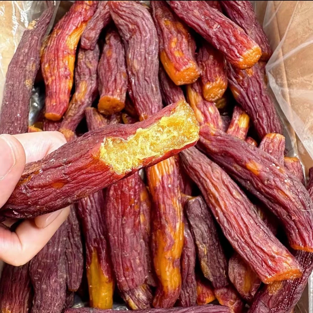 红瑶地瓜干鲜烤红薯干带皮地瓜500克装