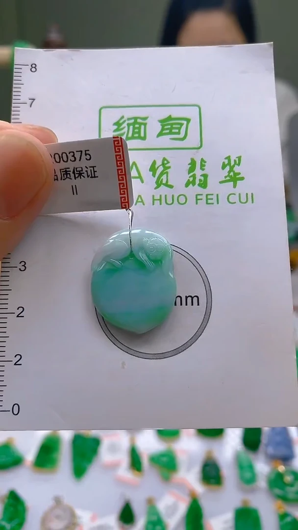 翡翠未镶嵌颈饰天然翡翠A货，支持复检