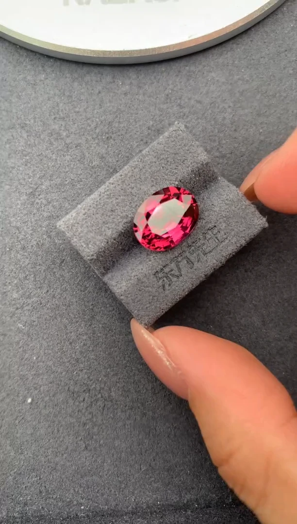 未镶嵌裸石碧玺5.3ct 粉碧玺 定制 FH