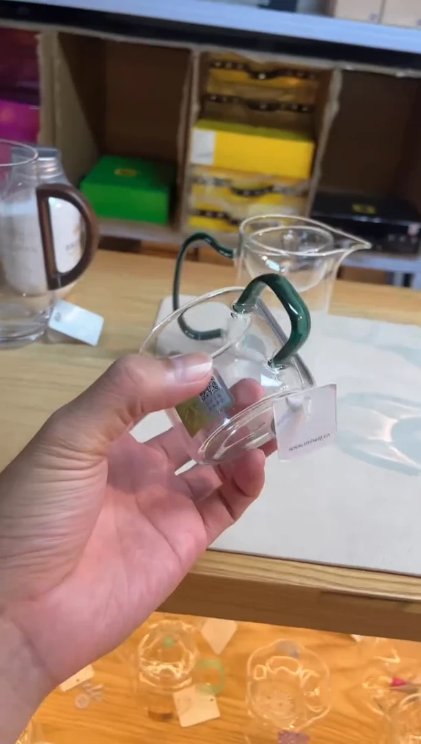 禾器/沁润茶海/墨绿+清禾杯墨绿色一只