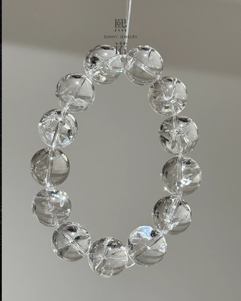 懒猫nono│Saynono 白阿塞天然水晶手链(多样性发其一)