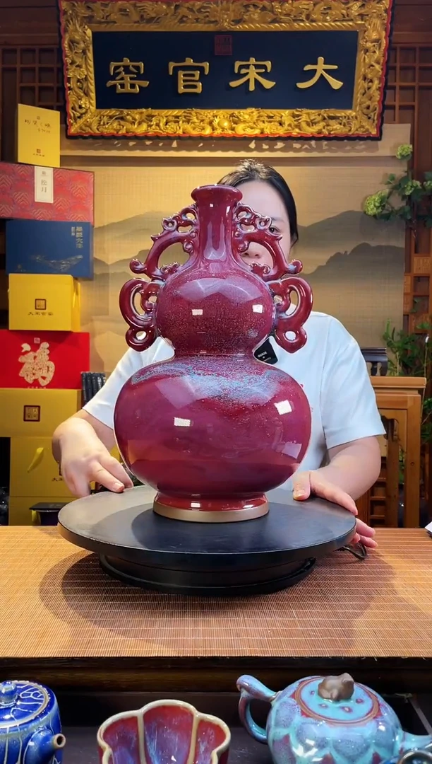 摆件大宋官窑【福禄满堂】富贵吉祥