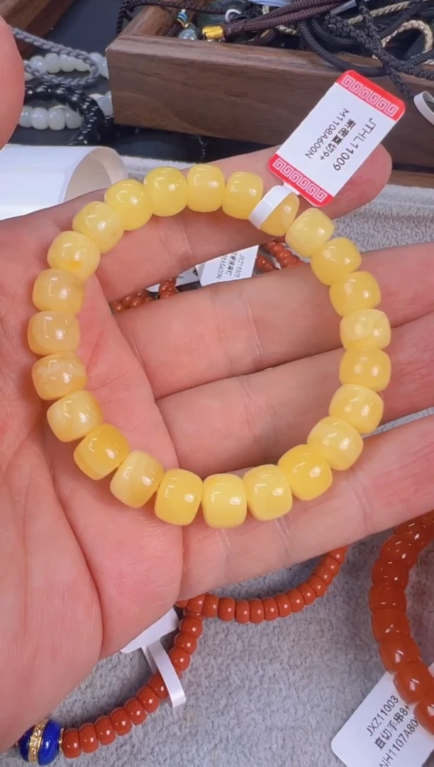 手链蜜蜡未镶嵌JTHL11009