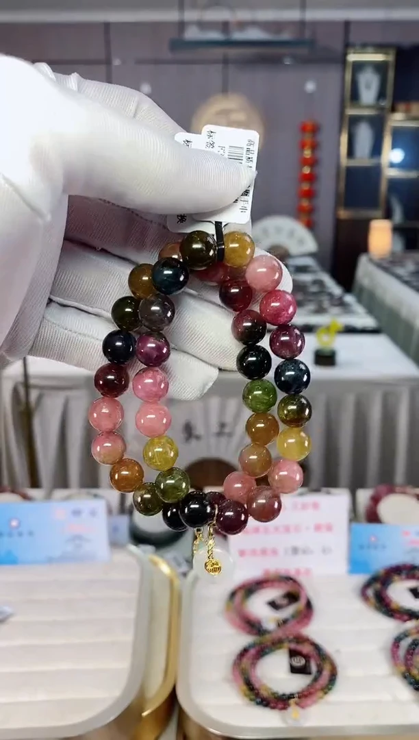 单圈手串10mm+未镶嵌碧玺（多样性发货一条）xion