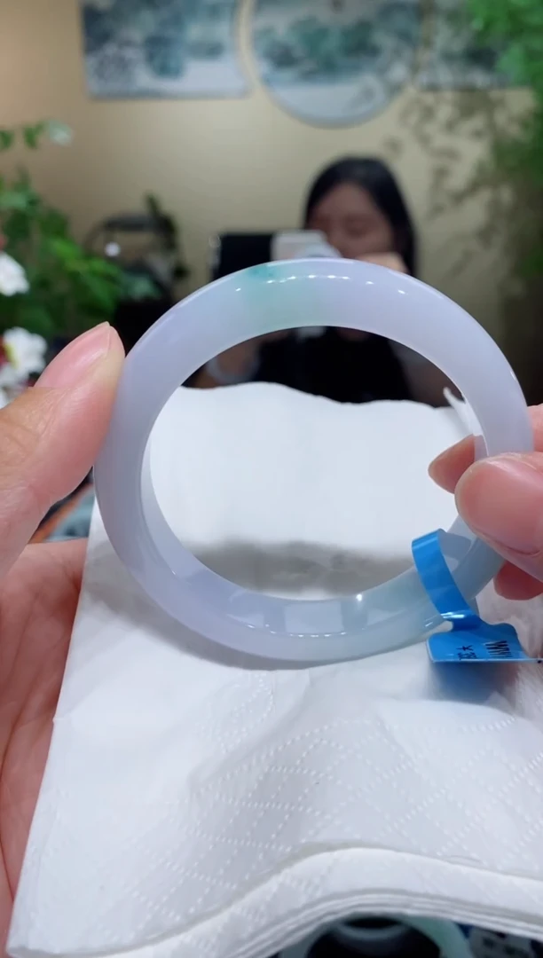 未镶嵌手镯翡翠圈口55.7