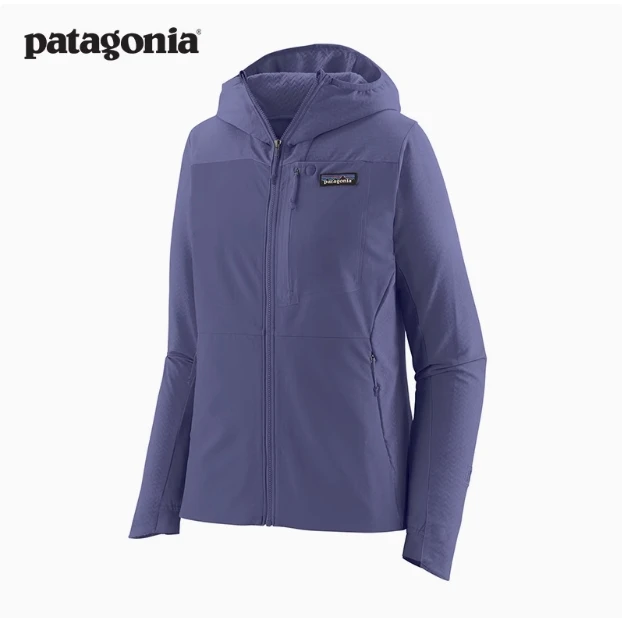 【官方正品】Patagonia/巴塔哥尼亚女士R1连帽软壳抓绒衣85450