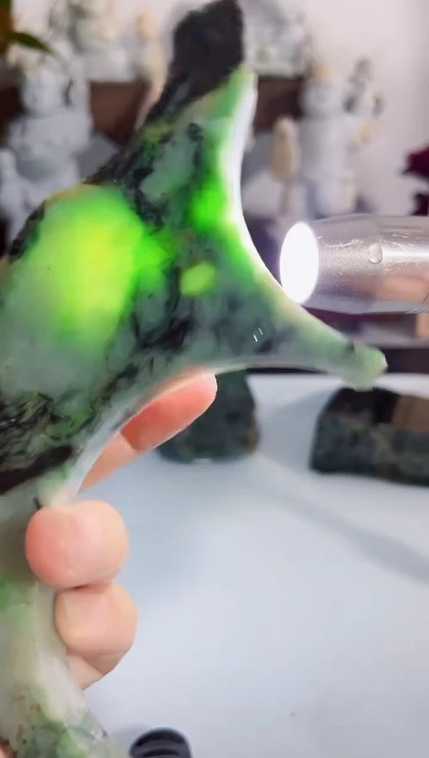 未镶嵌挂件翡翠485