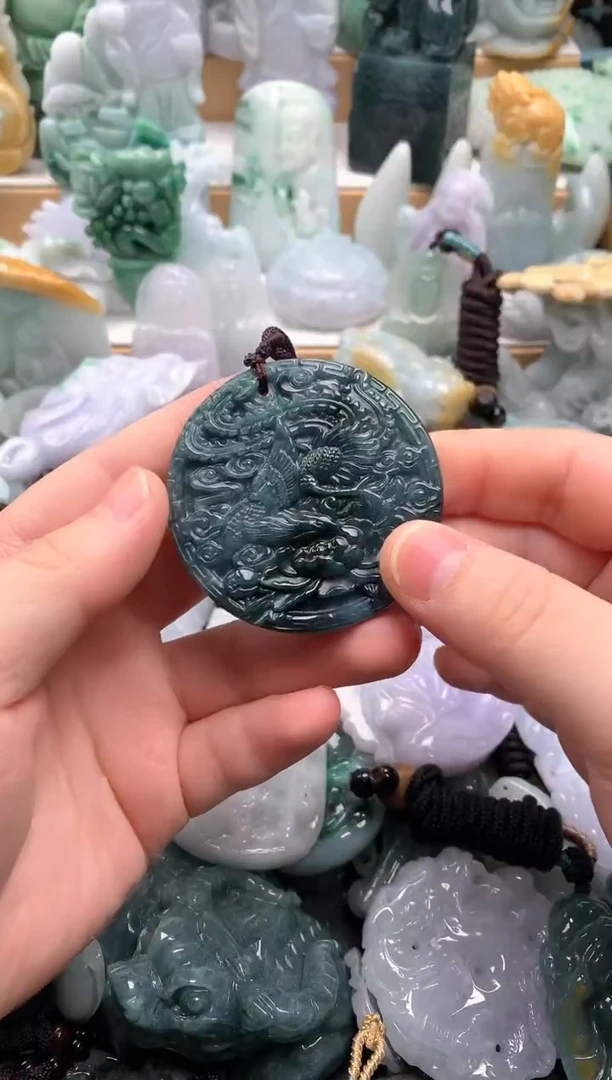 吊坠(不含链)未镶嵌翡翠1