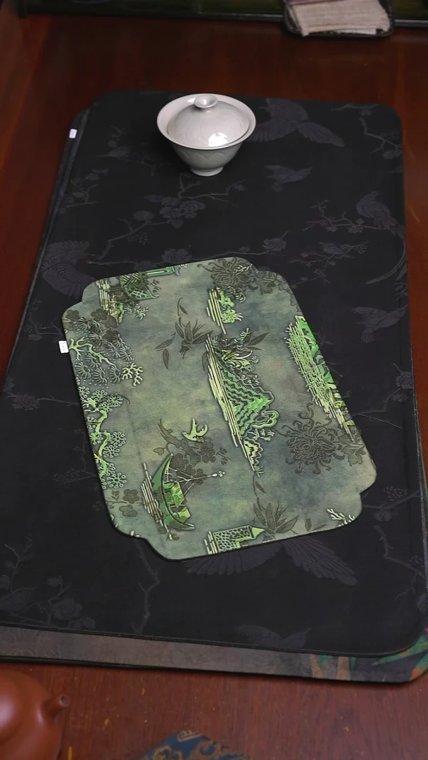 3020水榭亭台双面香云纱