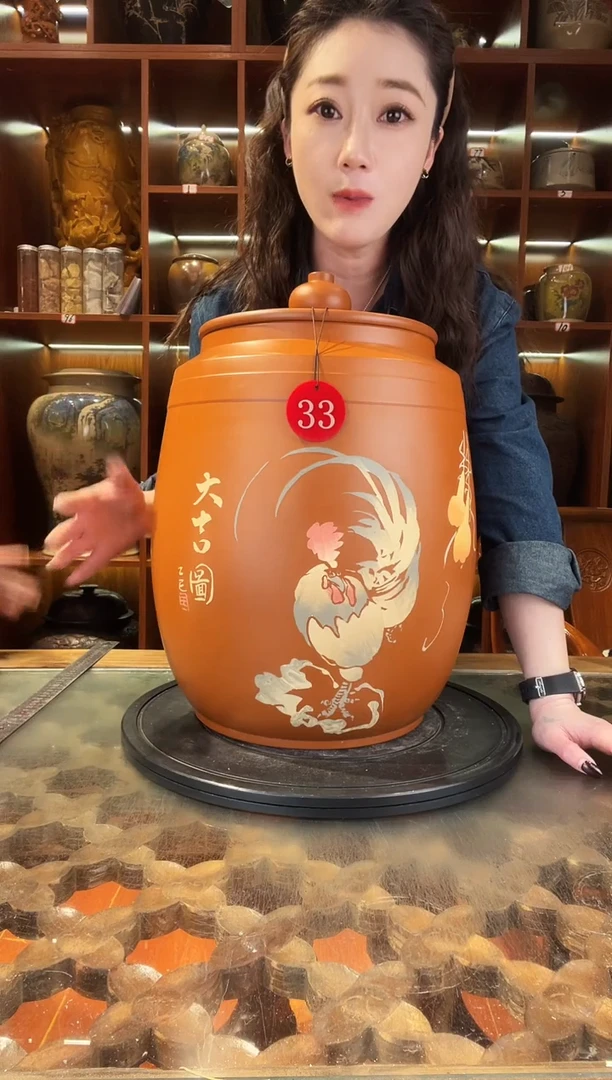 【闪购商品】缸云南建水紫陶20升水缸@33