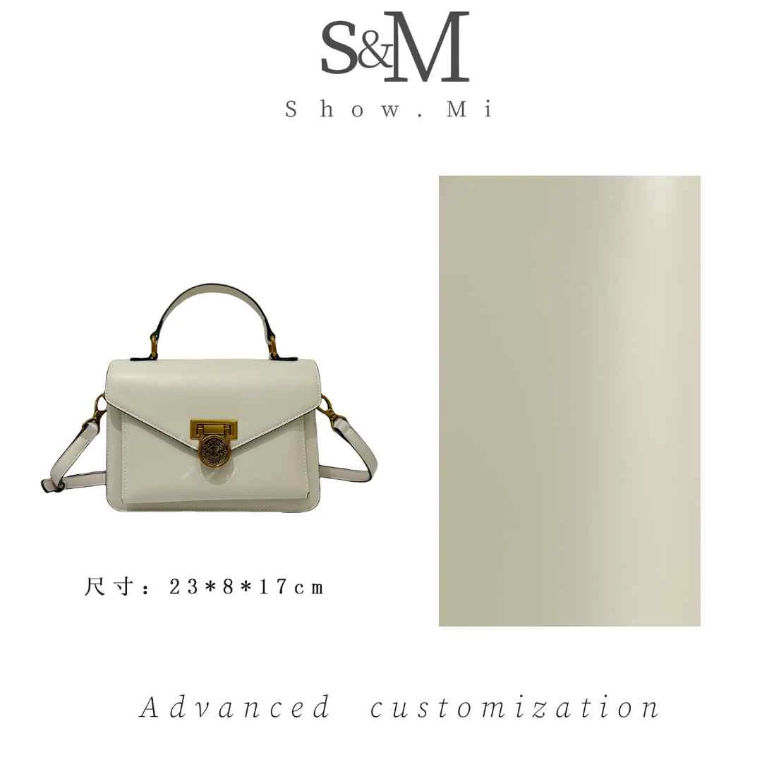 【Show Mi】圆圆同款钢琴包丨FES-9325-1-白色-轻奢时尚百搭女士包