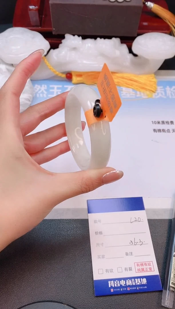 未镶嵌手镯和田玉3L20-56